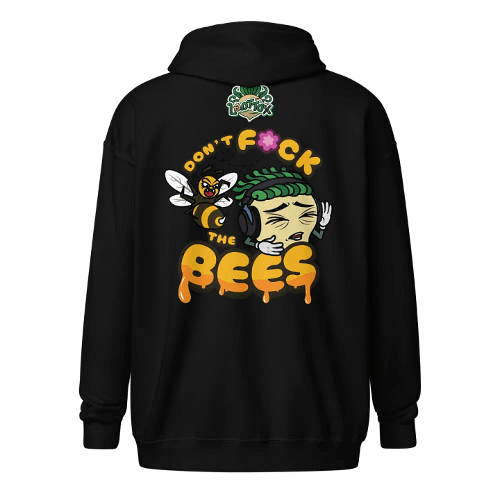 Don't F the bees zipper hoodie product image (8)