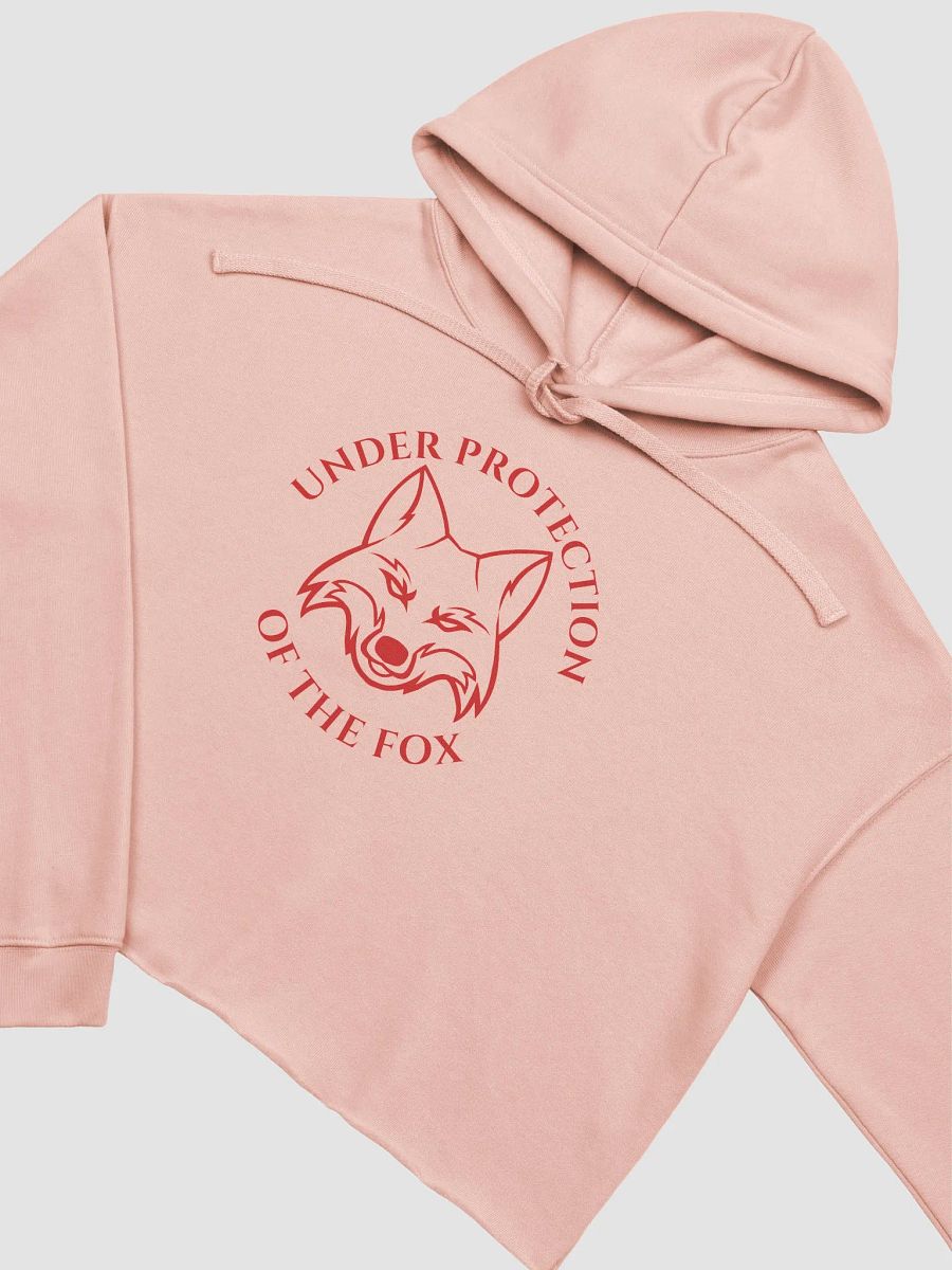 Under Protection of the Fox Crop Hoodie product image (3)