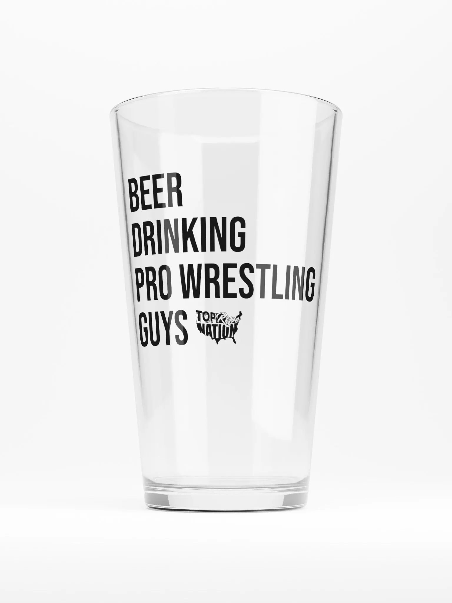 Top Rope Nation Pint Glass 2 product image (1)