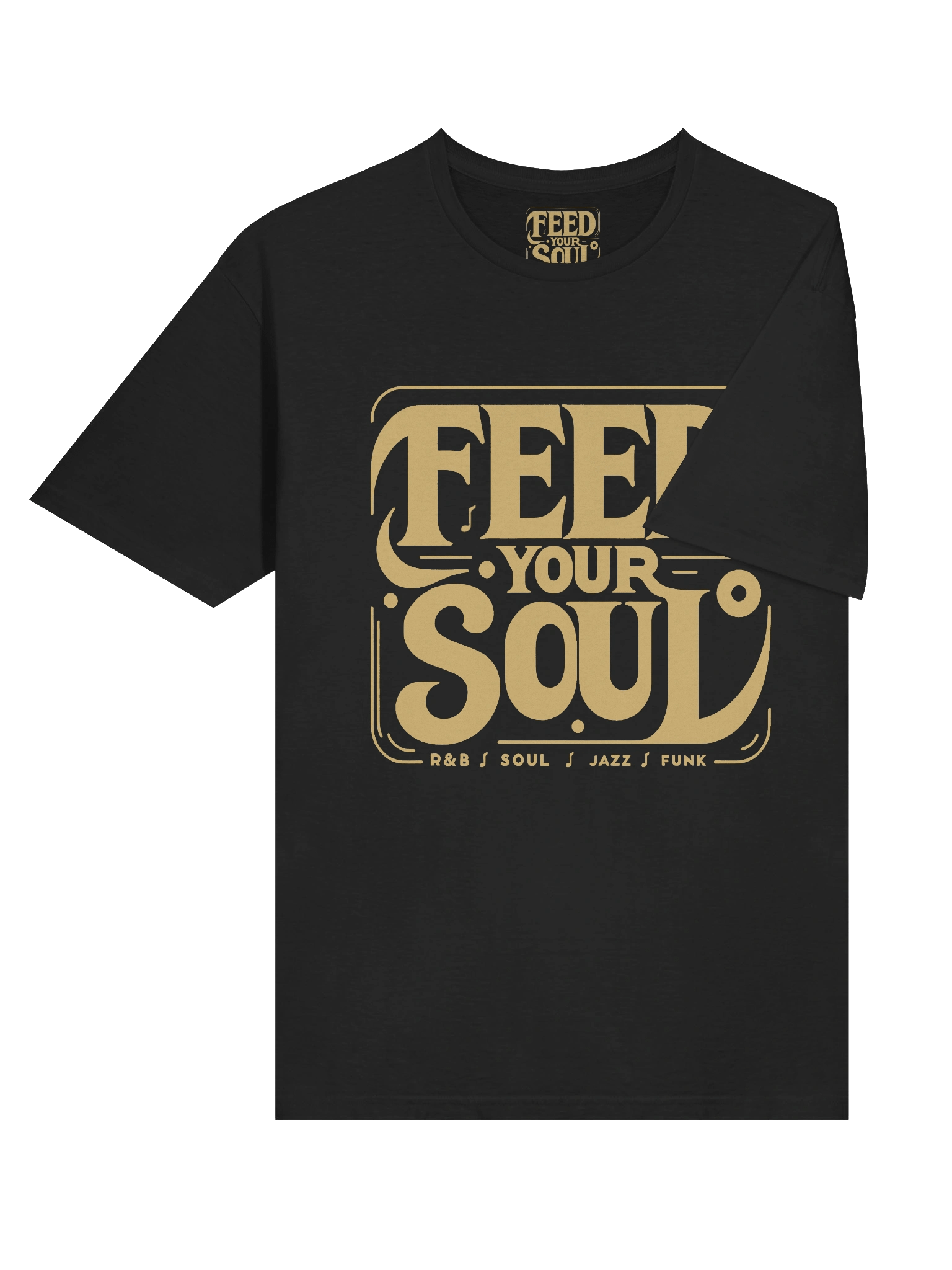 FEED YOUR SOUL GOLD LOGO T-SHIRT product image (6)