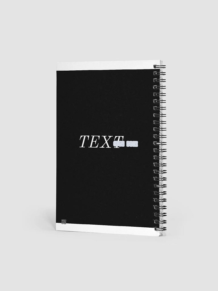 Blank Spiral Notebook product image (2)