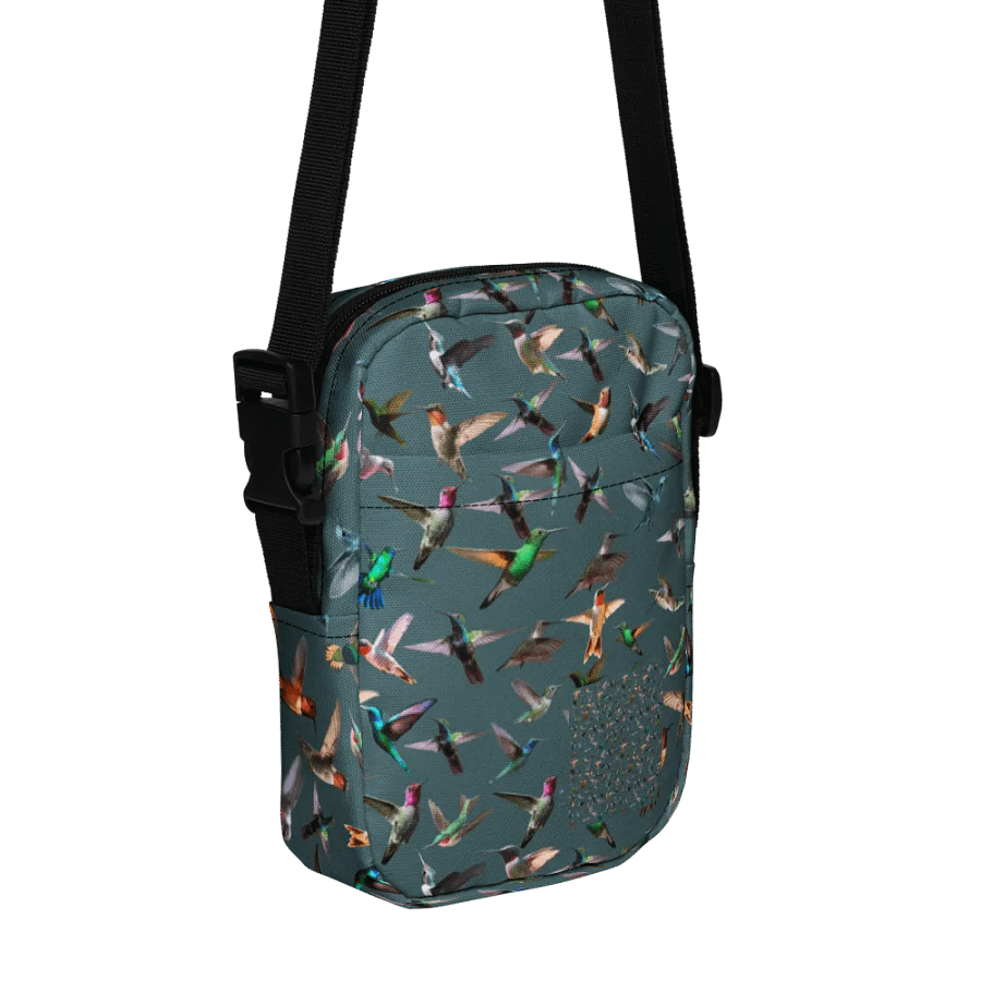 Vibrant Hummingbird Haven Crossbody Bag product image (10)