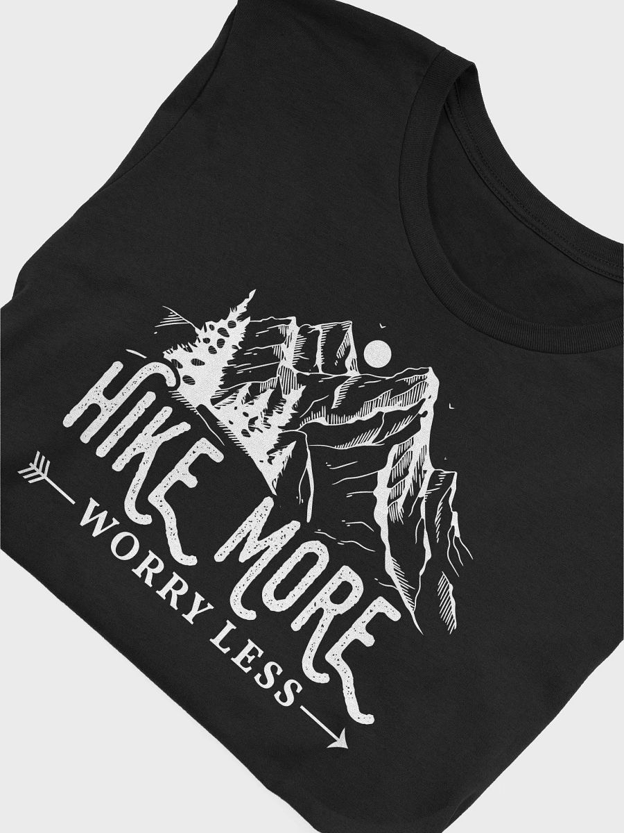 Hike More Worry Less Logo Graphic Tee product image (5)
