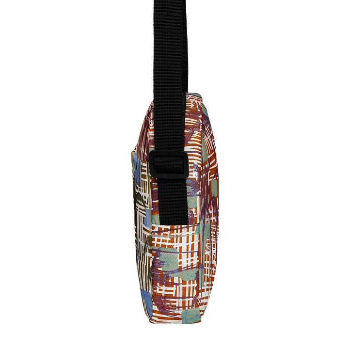 Tropical Palm Grid Crossbody Bag product image (2)