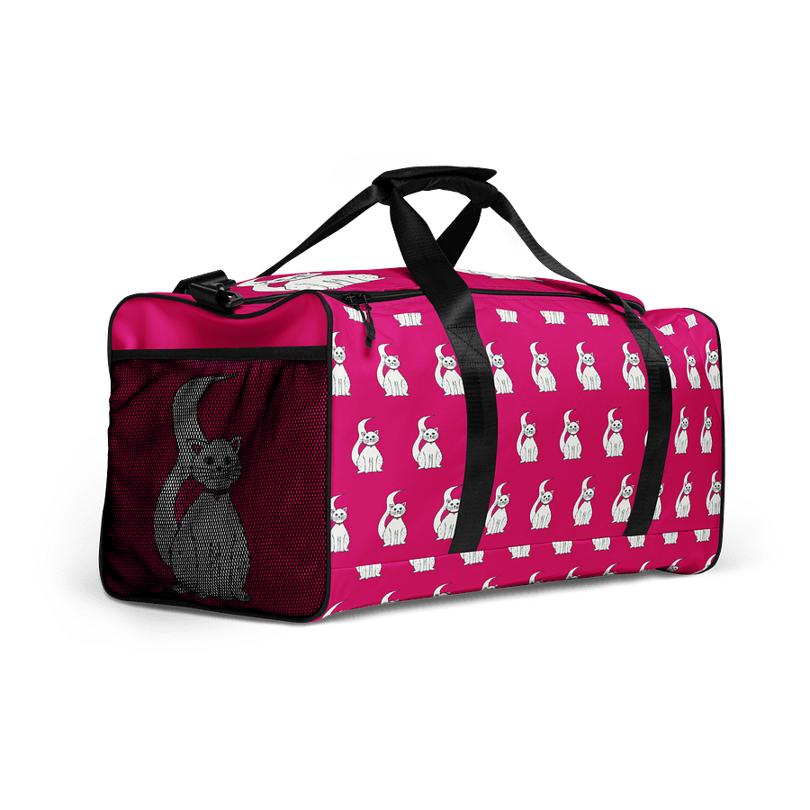 Cat (art by Dina R.) - Duffle Bag product image (3)