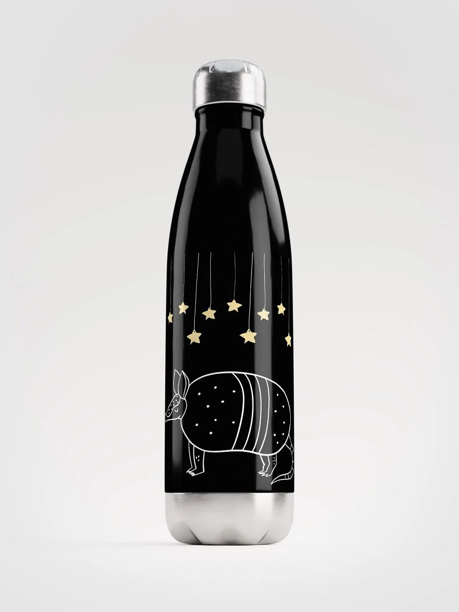 Starry Armadillo | Stainless Steel Water Bottle product image (1)