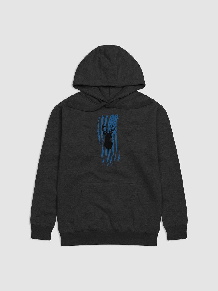 Blue Flag Deer Hunting Hoodie product image (3)