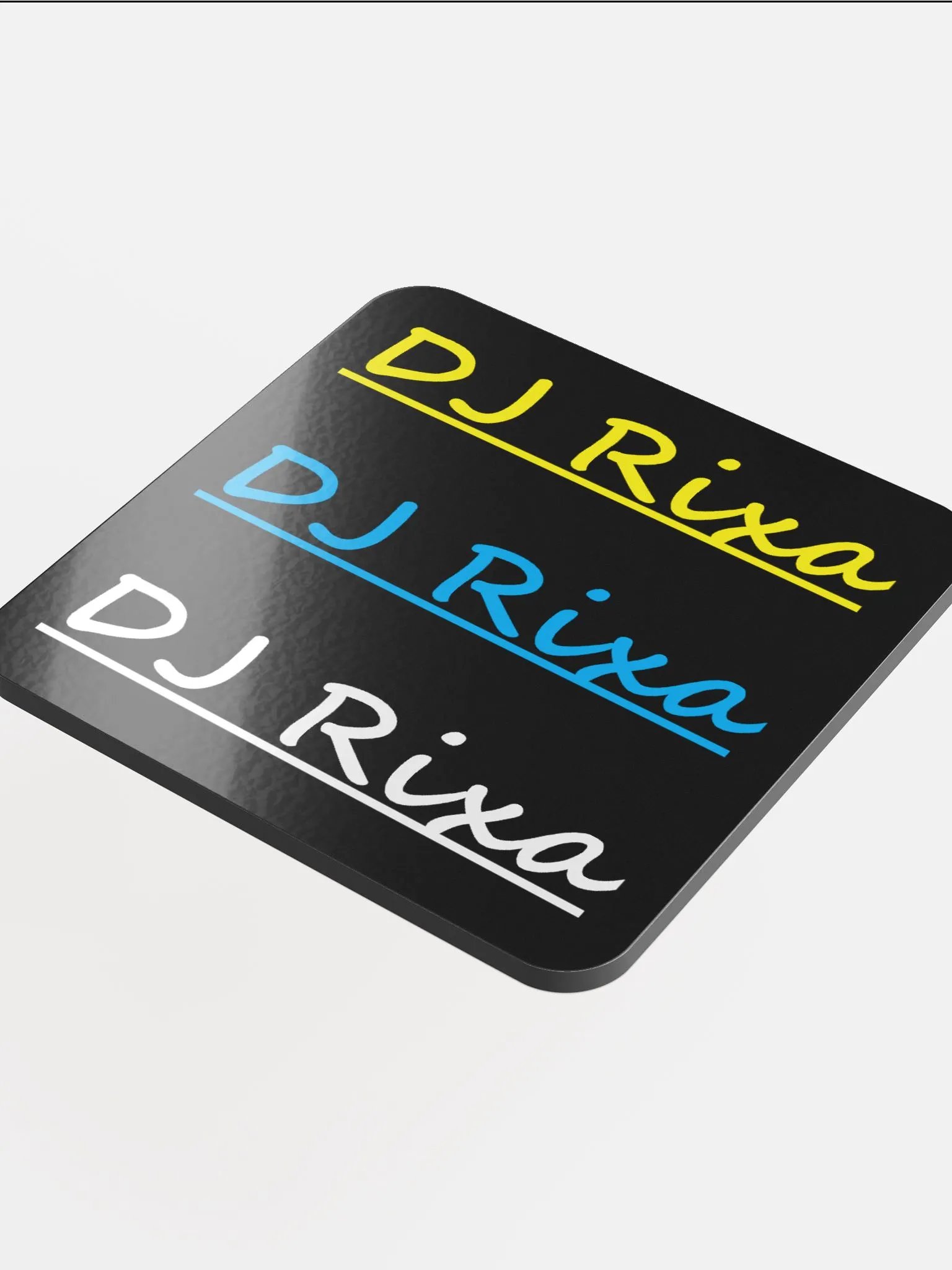 DJ Rixa Logo Beermat product image (4)