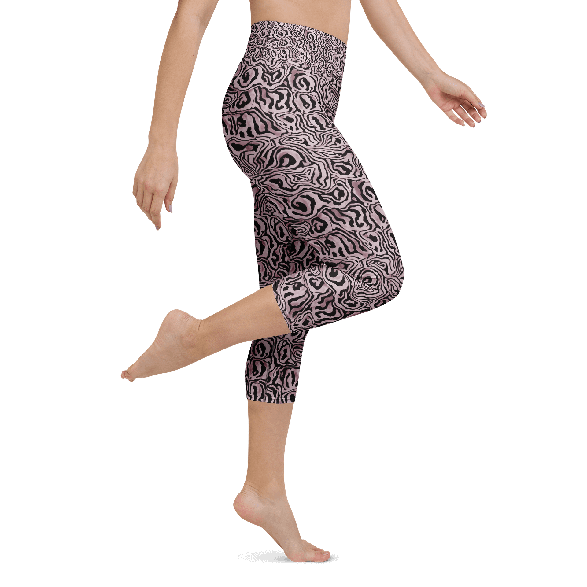 Ash of Rose Skin Capri Leggings product image (1)