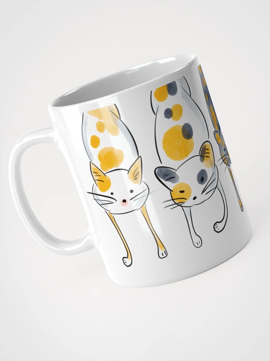 Hand Drawn Feline Friends Mug product image (9)