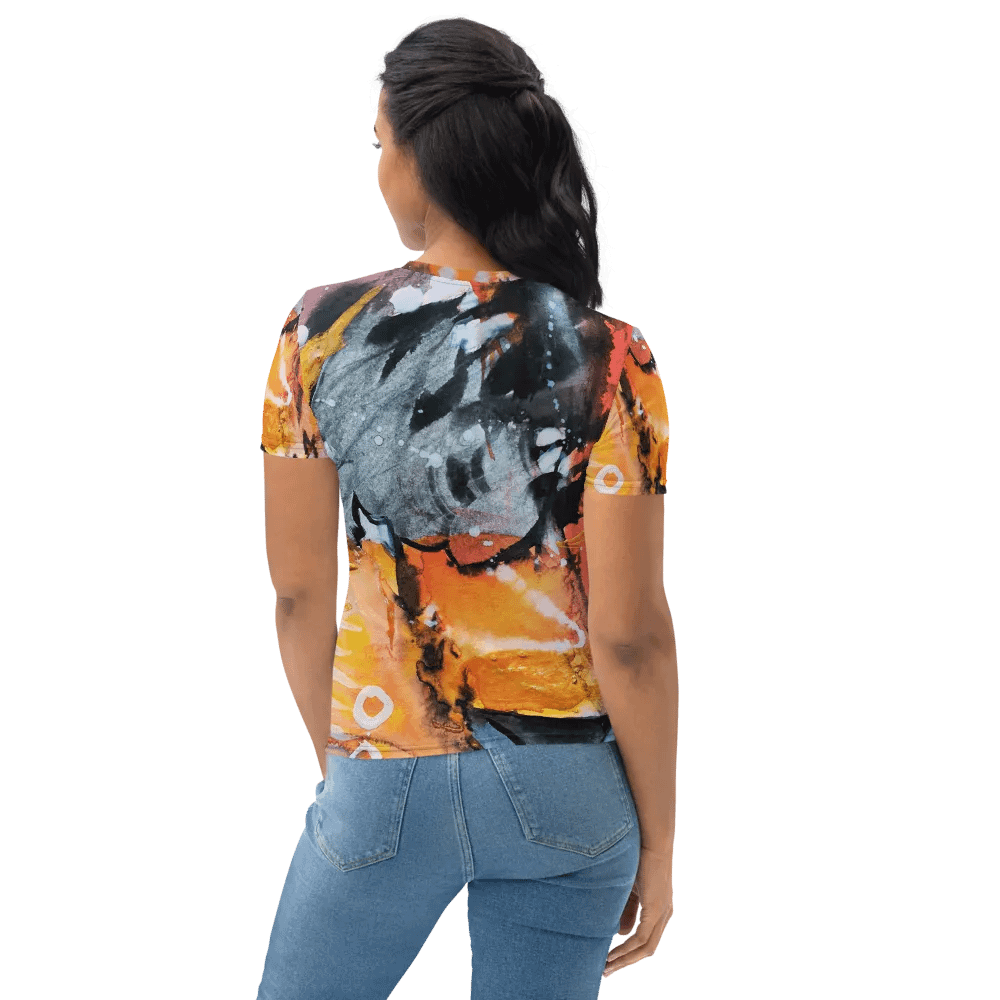original watercolour painting printed on t shirt product image (7)
