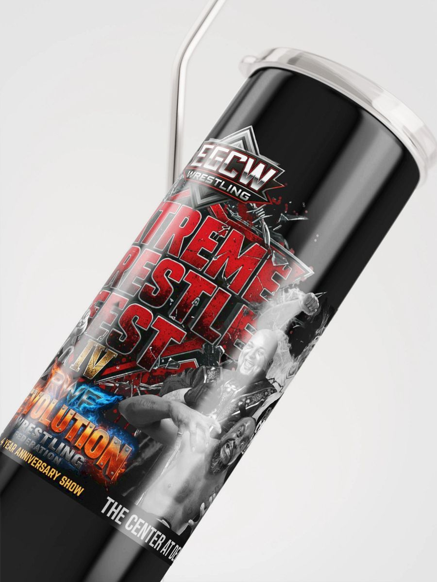 Extreme Wrestle Fest IV Stainless Steel Tumbler product image (4)
