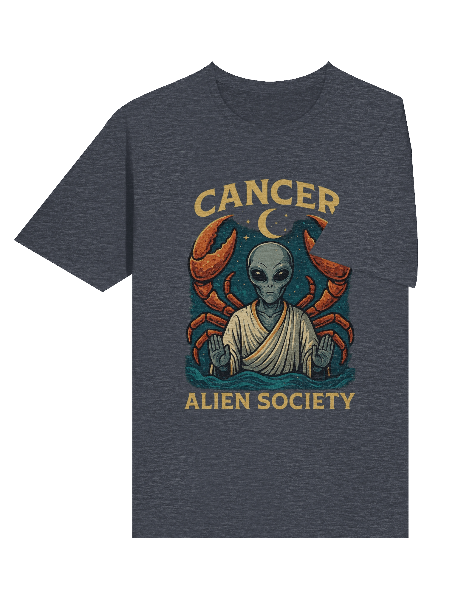 Cosmic Crab Cancer T-Shirt product image (4)