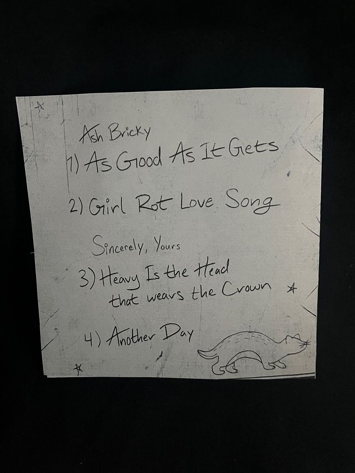 This Is As Good As It Gets! Ash Bricky / Sincerely, Yours Split CD product image (2)