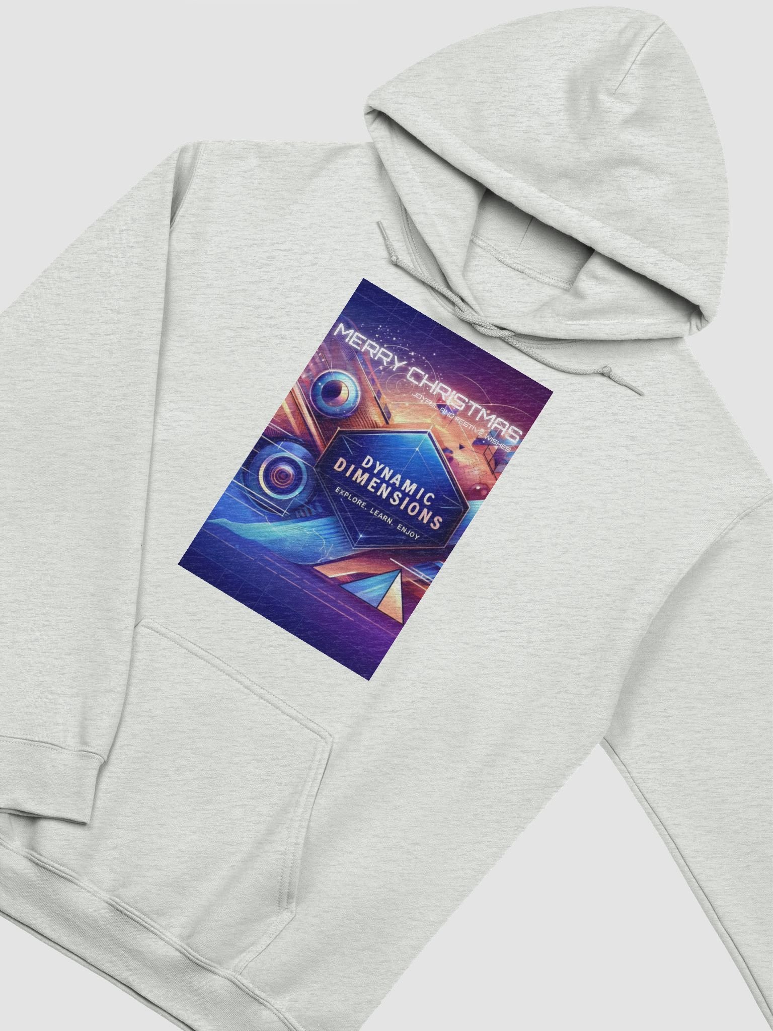 Futuristic Festive Geometric Hoodie product image (27)