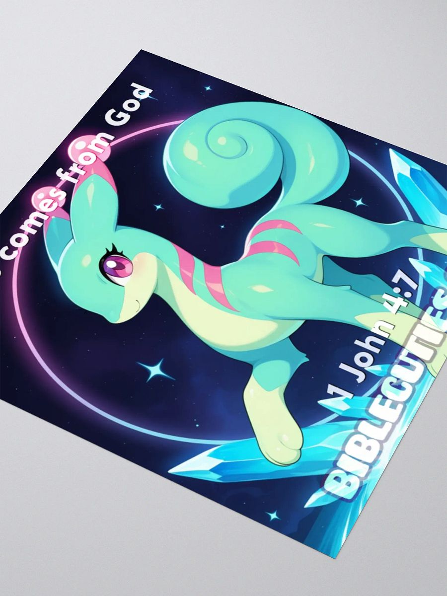 Bible Cuties Nova - Love comes from God Sticker product image (5)