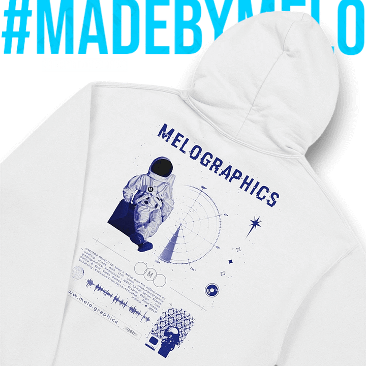 Darkspace Style - Basic Hoodie | #MadeByMELO product image (1)