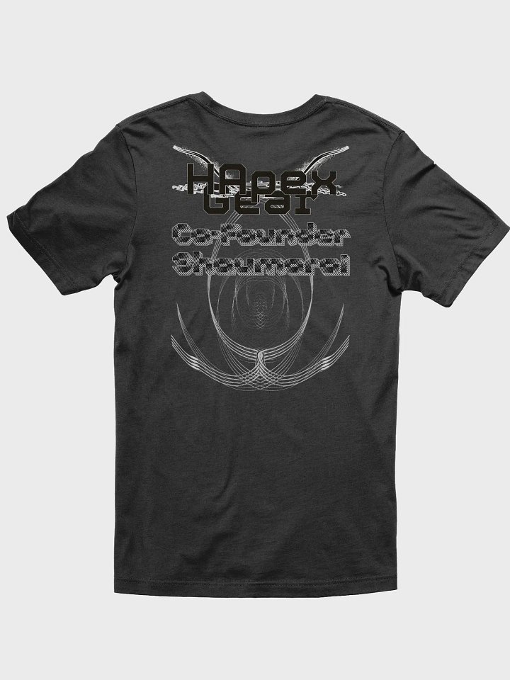 Supersoft T-Shirt - Co Founder Shaumarai - Black HApex Gear Black Logo product image (2)