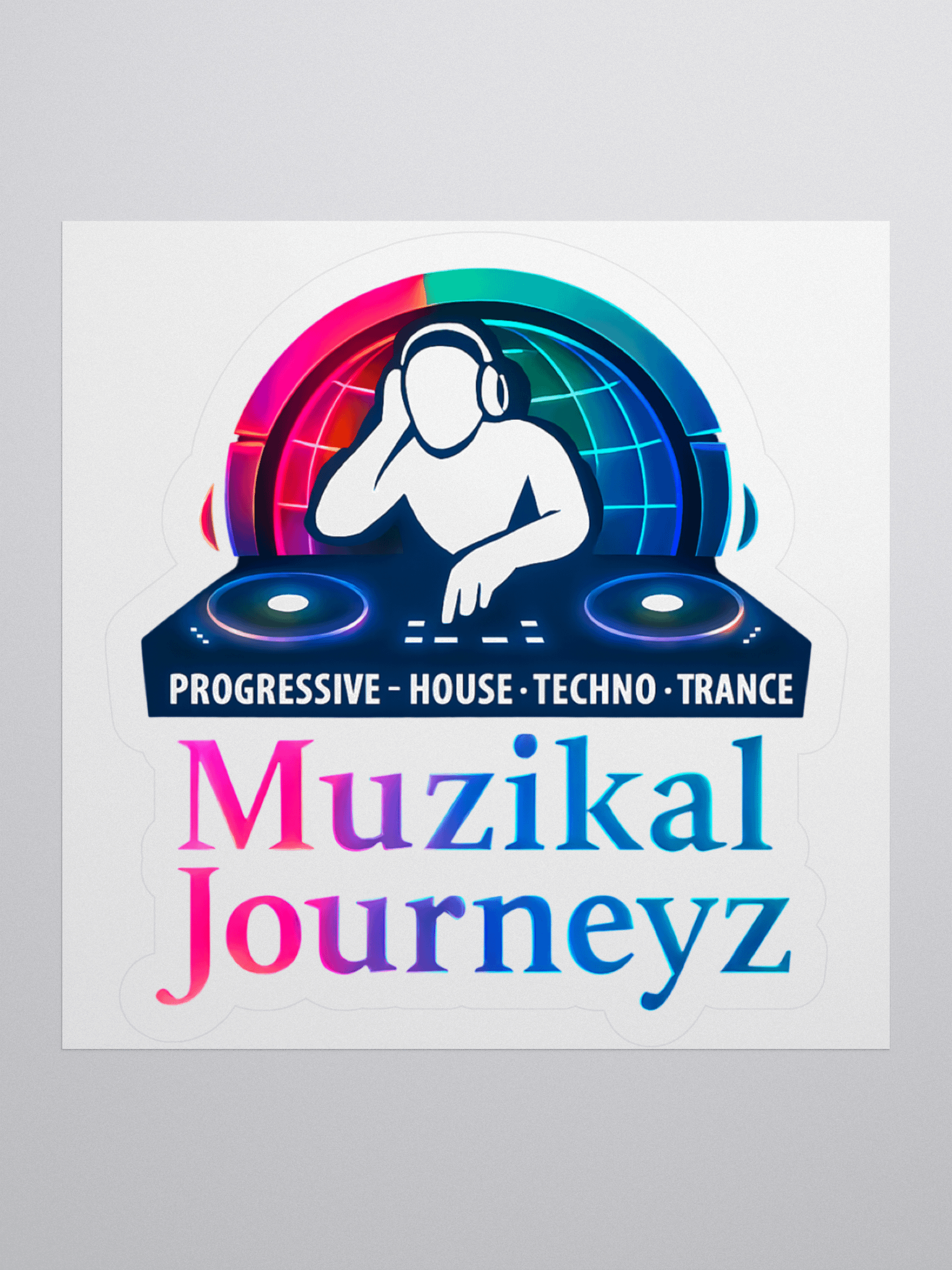 Muzikal Journeyz Kiss Cut Stickers product image (1)