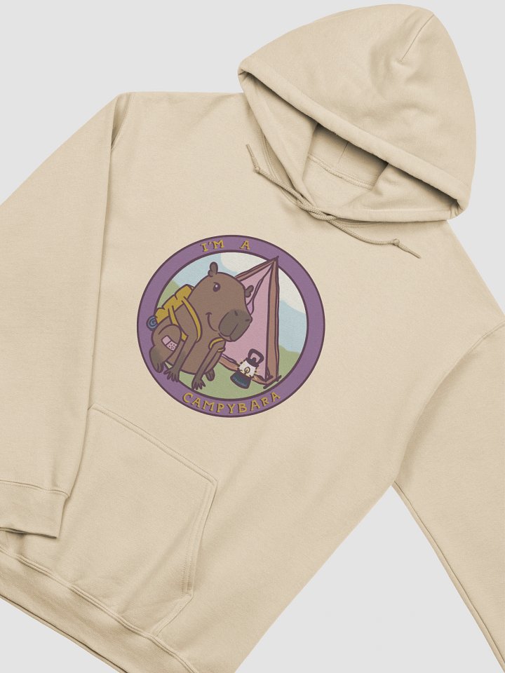 hoodie : campybara logo product image (2)