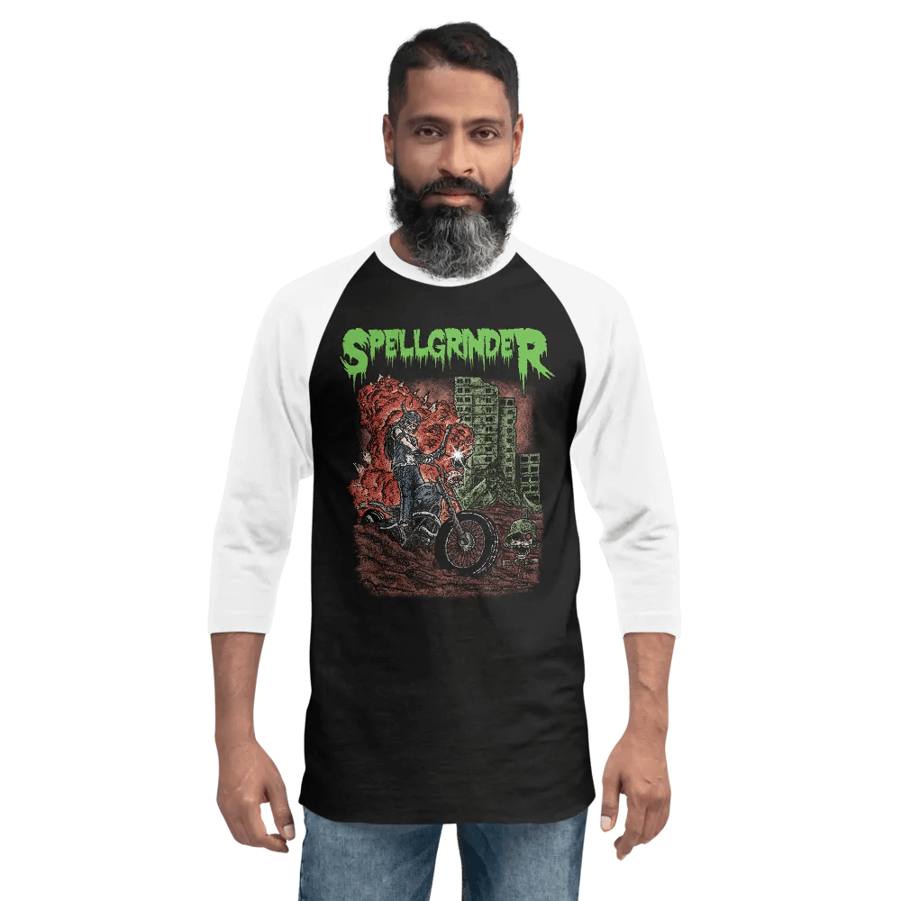 SPELLGRINDER - APOCALYPTIC RIDER 3/4 SLEEVE product image (2)