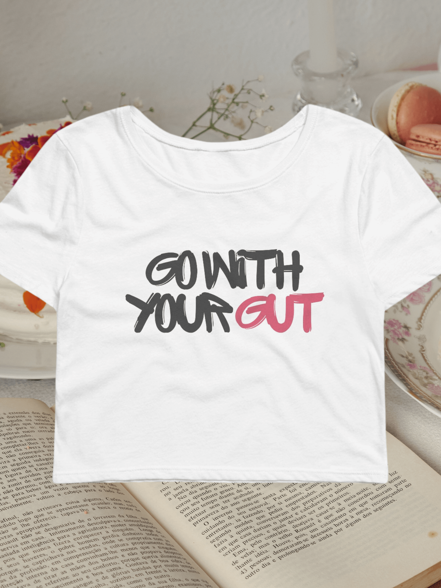 Go With Your Gut Baby Tee product image (1)
