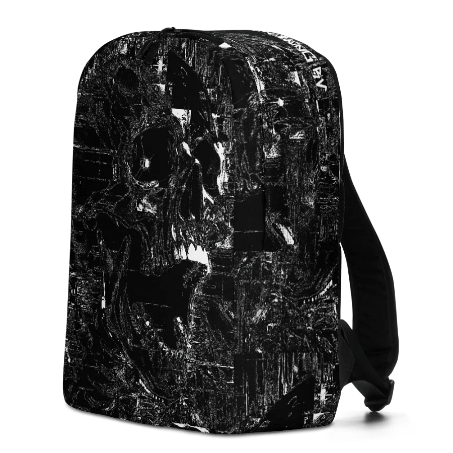 Distorted Chaos All-Over Print Minimalist Backpack Sublicolor 601A product image (3)