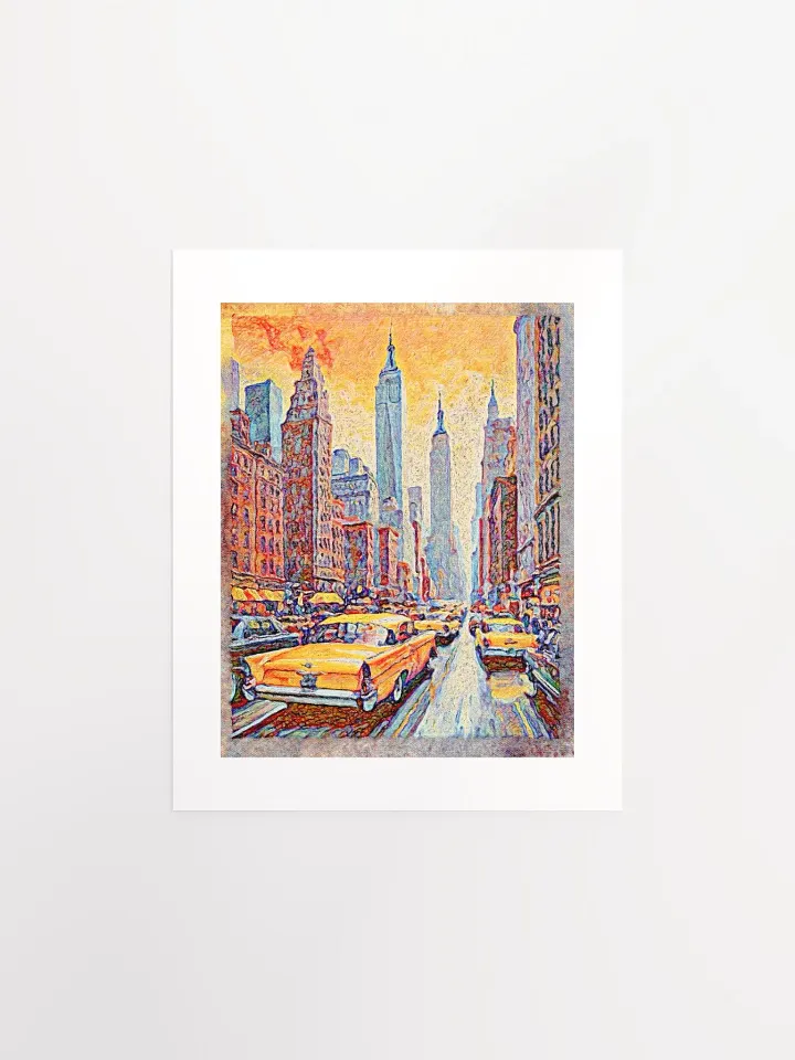 1950s New York Sunrise - Print product image (1)