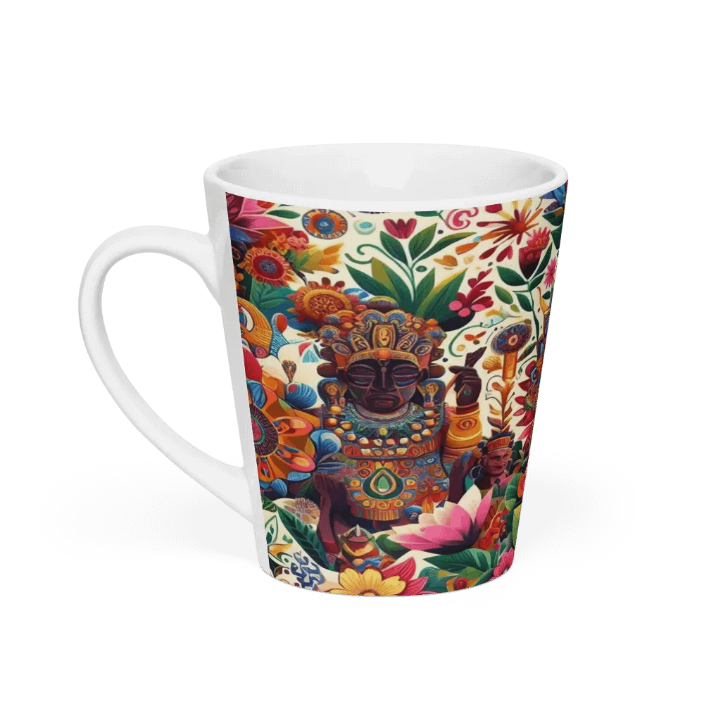 Divine Bloom Latte Mug product image (1)