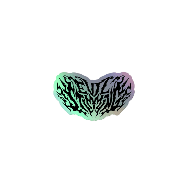 EVIL STIMMING HOLOGRAPHIC STICKER product image (2)
