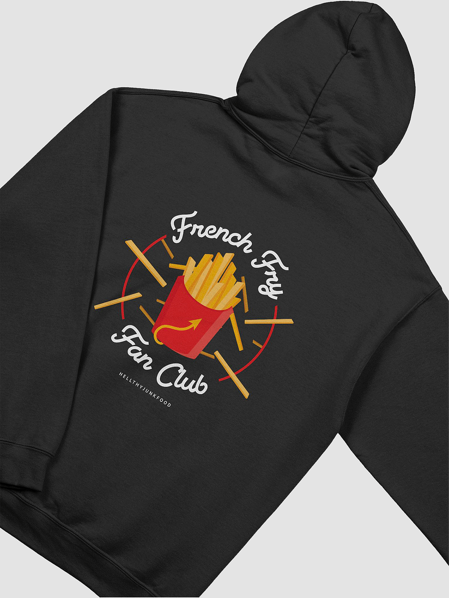 French Fry Fan Club Hoodie - Black product image (3)
