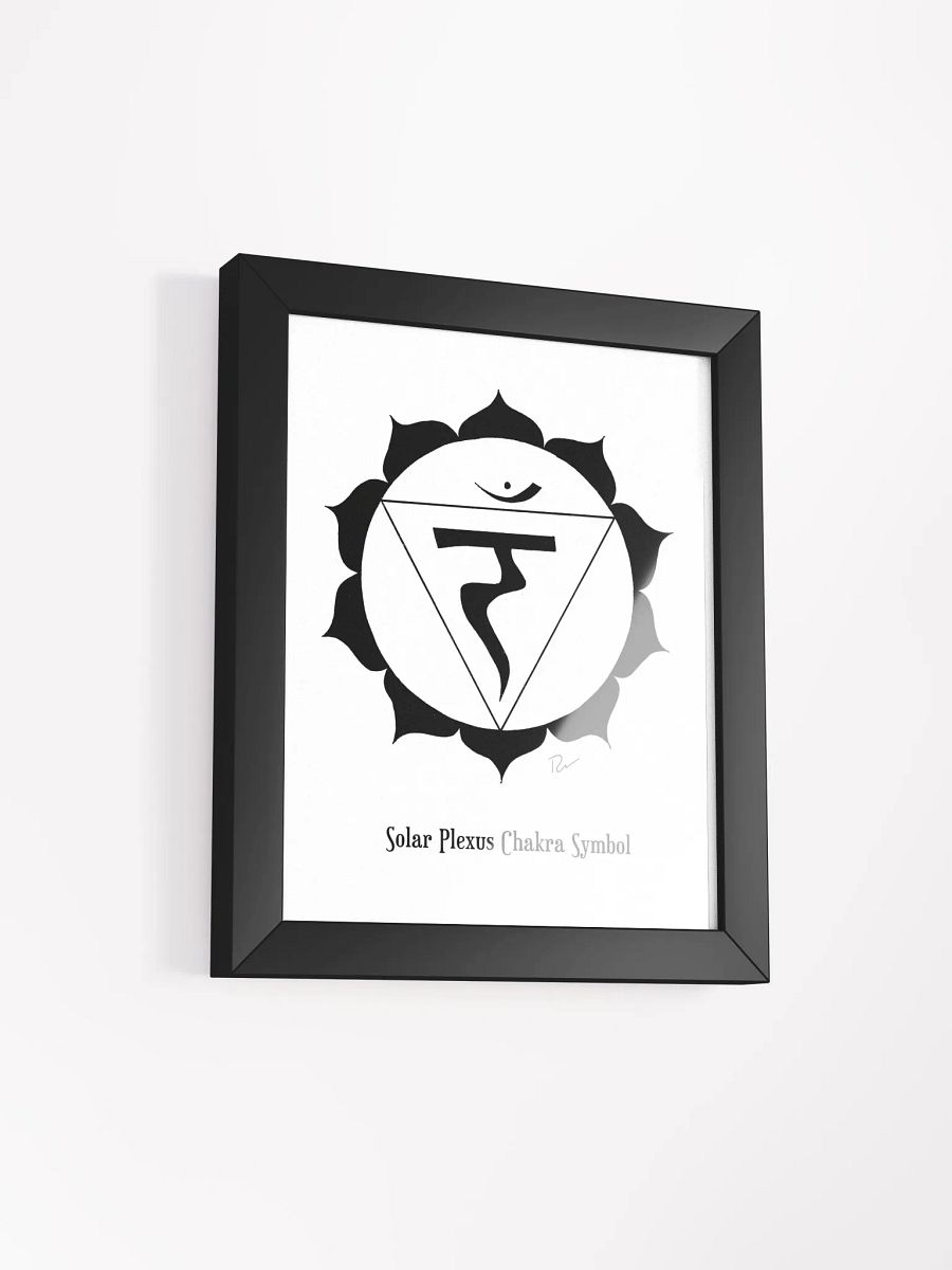 Solar Plexus Chakra Framed Art product image (2)