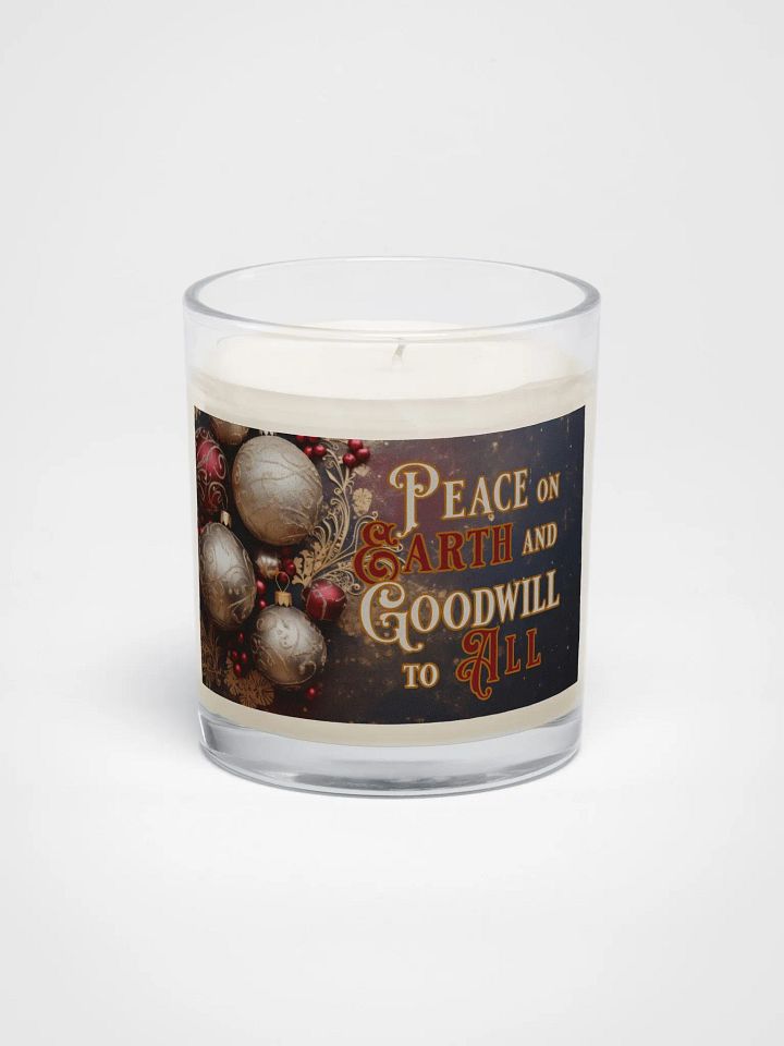 Peaceful Holiday Glow Soy Candle product image (1)