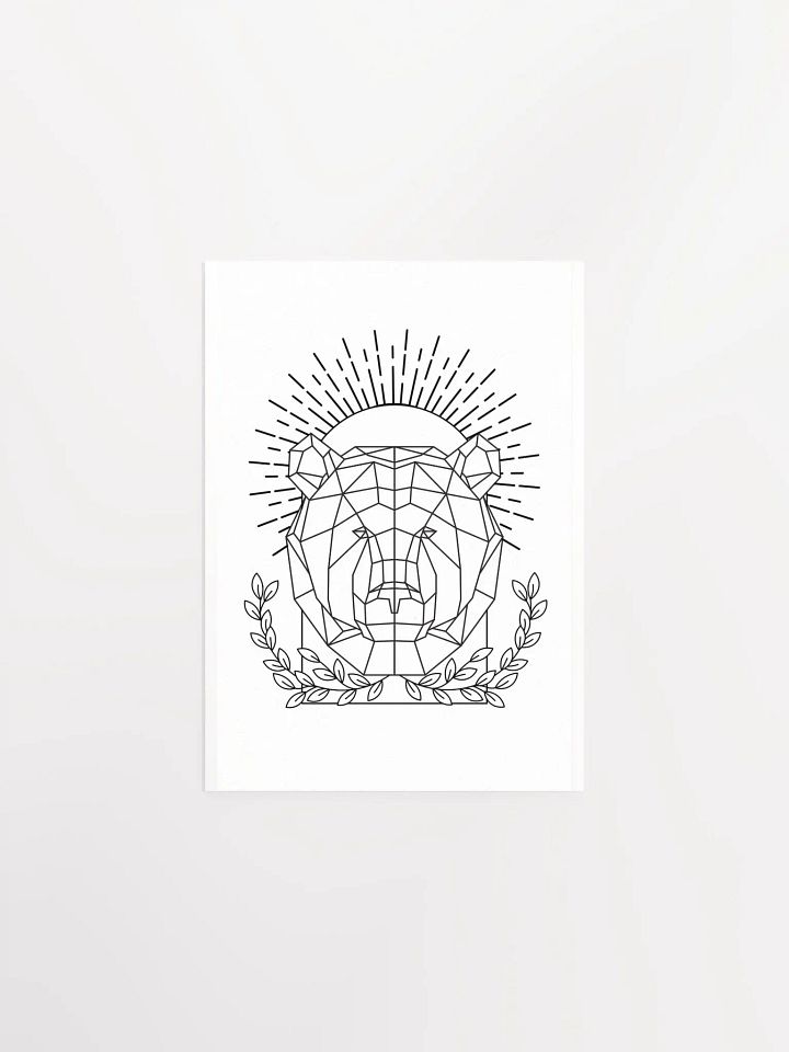 Vector Bear Art Print product image (5)