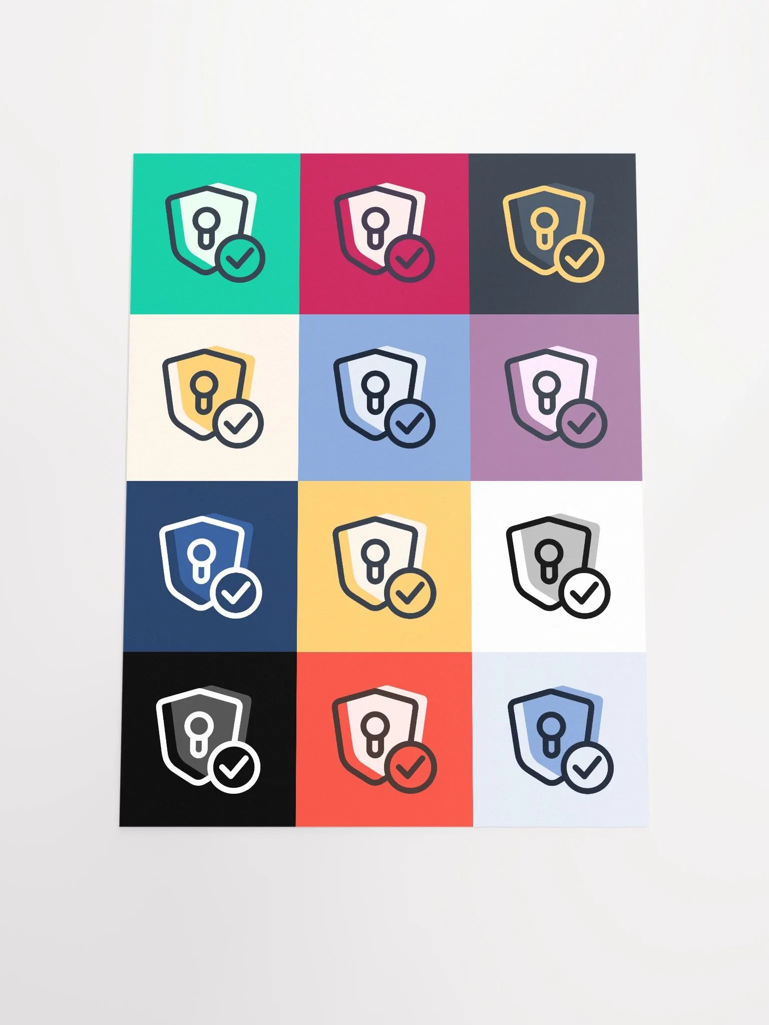 Privacy Guides Multi-Color Poster product image (7)