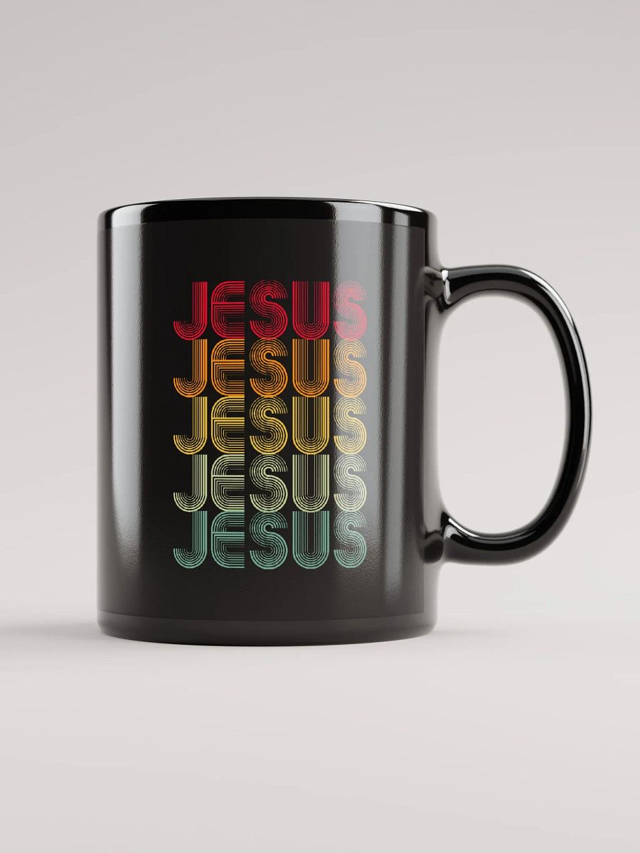 Retro Reverence: Visible Spectrum of Jesus Coffee Mug product image (2)