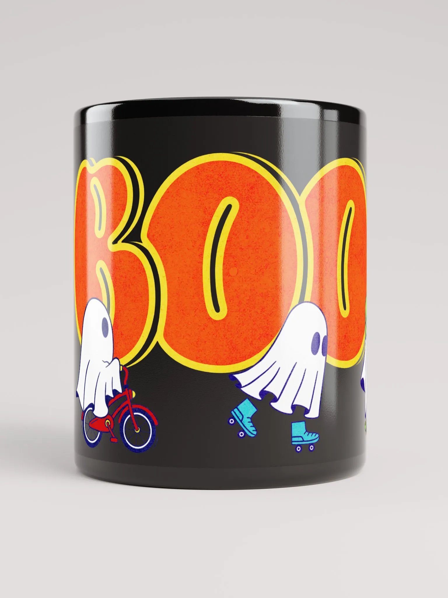 "BOO!" / BLACK MUG product image (1)