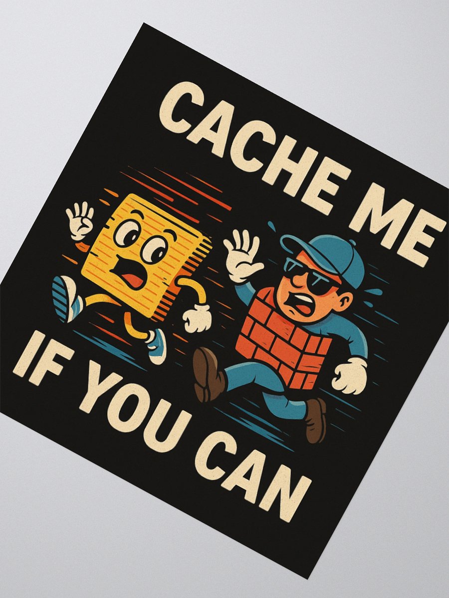CACHE ME IF YOU CAN - Sticker product image (3)