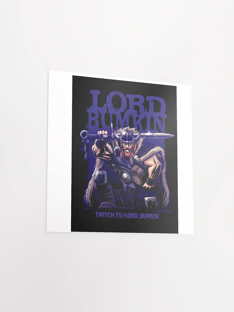 kneeling viking poster unframed product image (14)