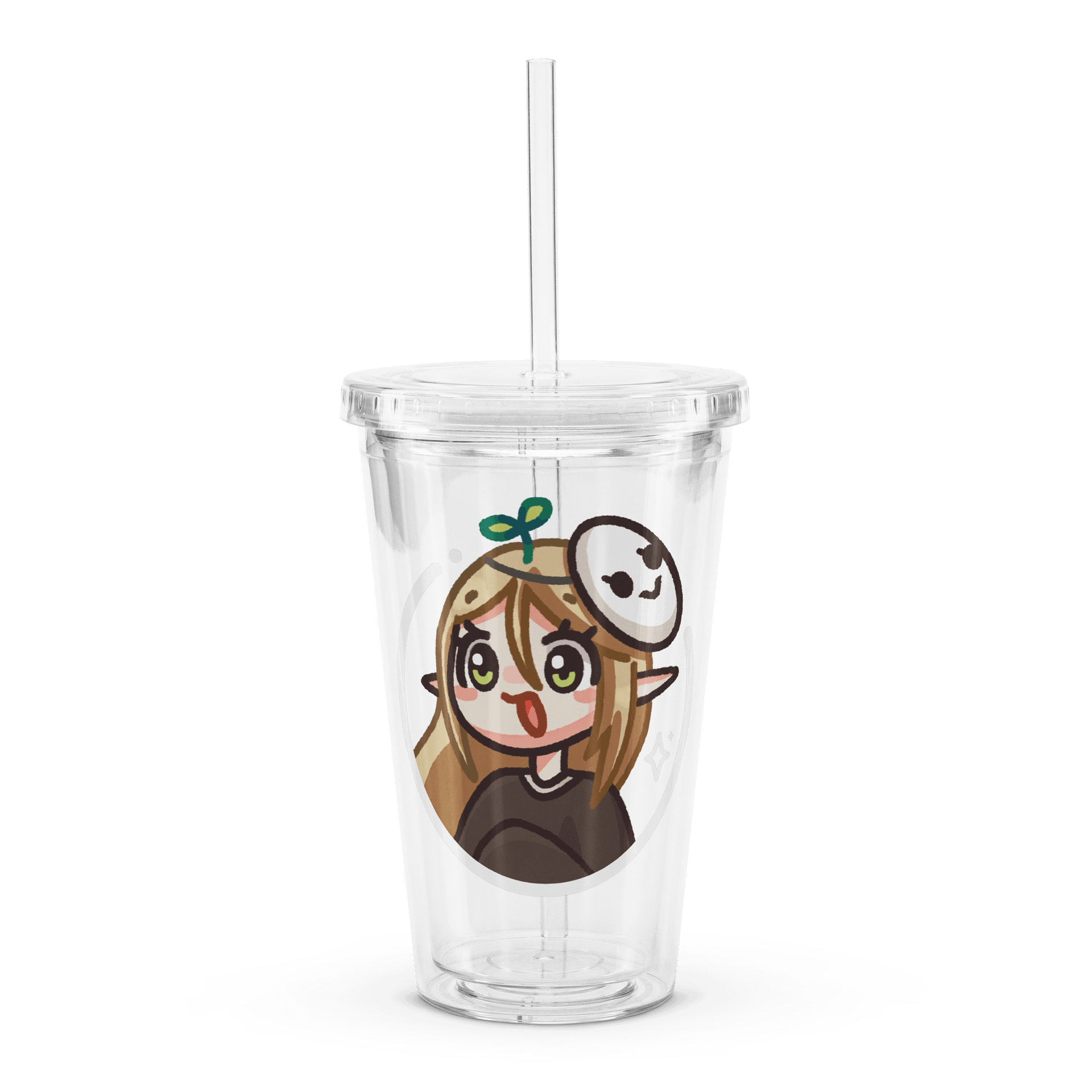 Gobelet en plastique double paroi Rethaly product image (1)