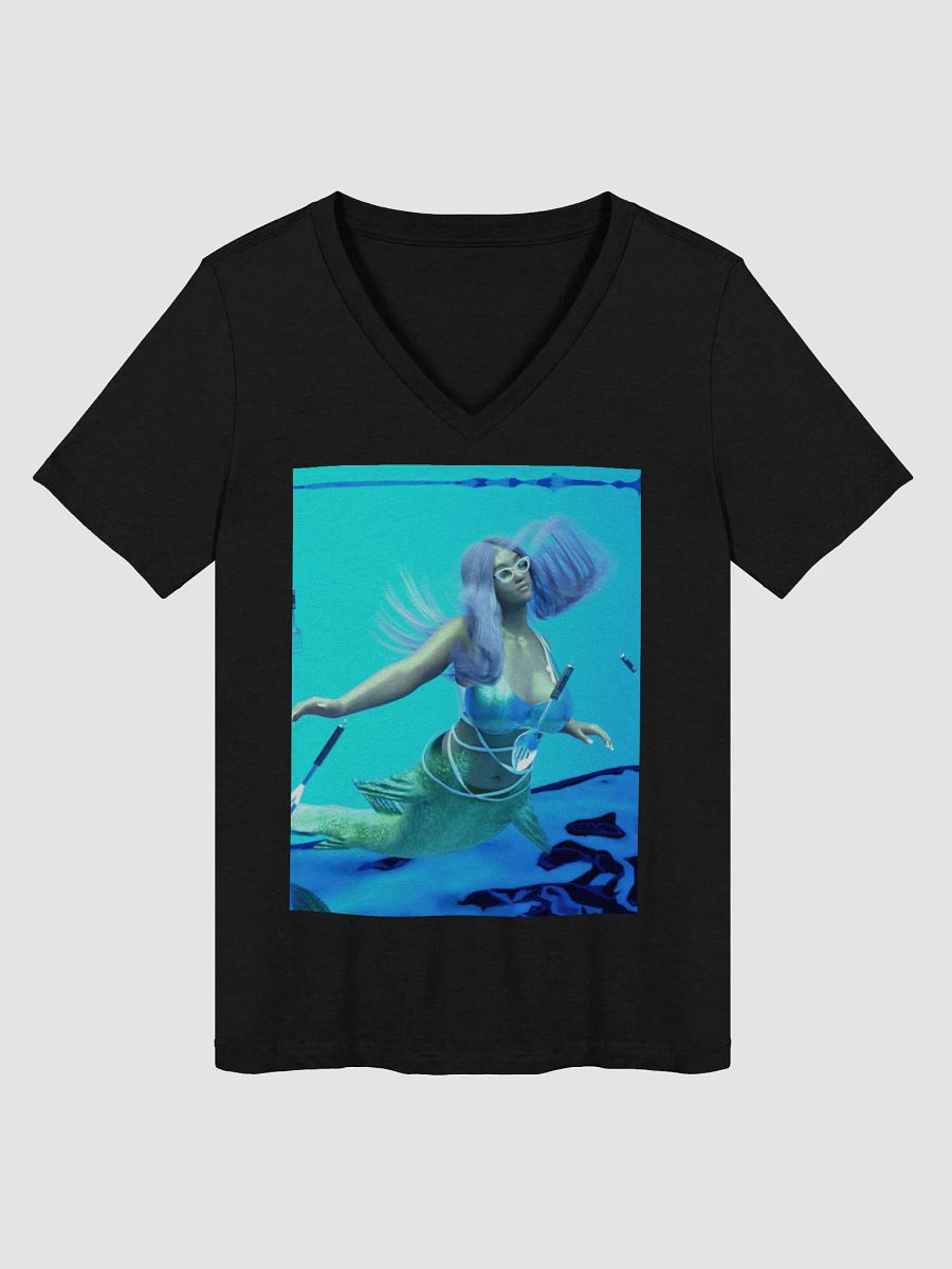 Mermaid Magic Women's Relaxed V-Neck T-Shirt product image (8)