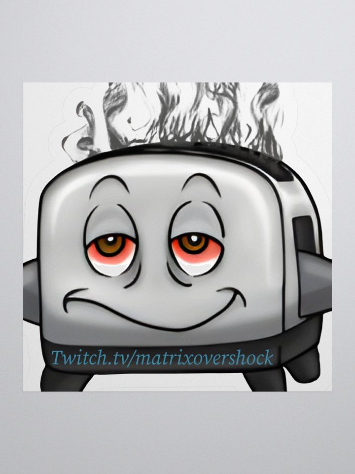 3x3 Toasty Emote Sticker product image (1)
