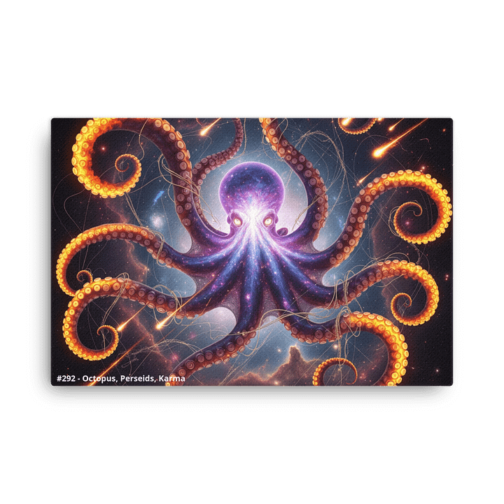 #292 - The Cosmic Karma Canvas Print product image (2)