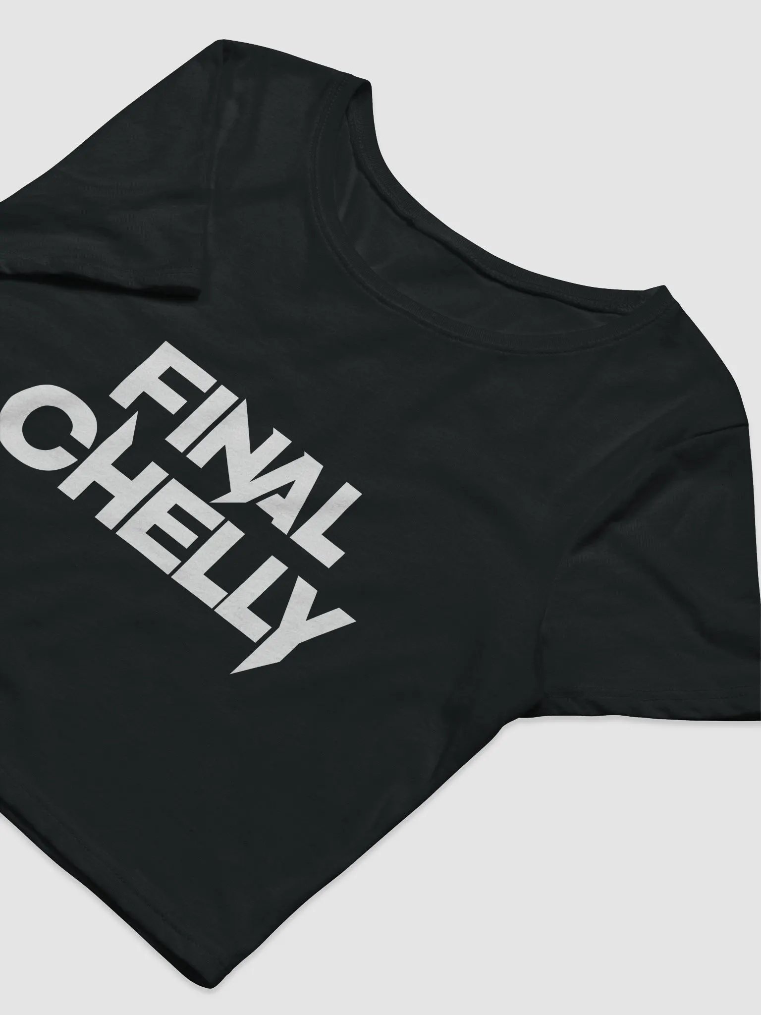 Final Chelly Logo Womens Printed Crop Top product image (3)