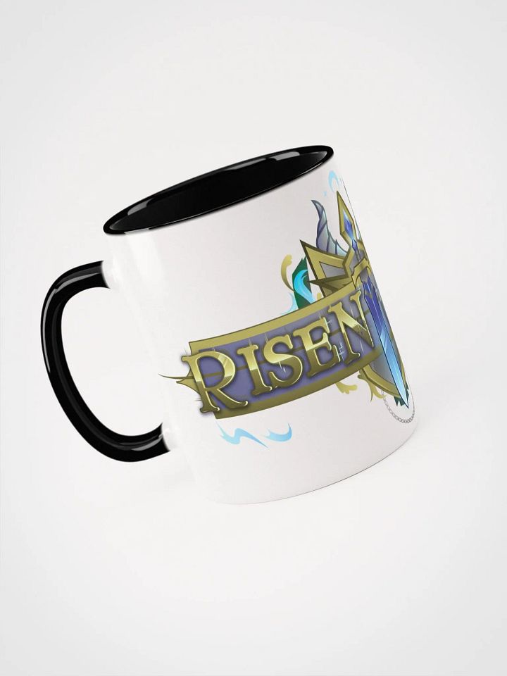 Full Color Risenchaos Crest - Ceramic Mug W/ Color Inside (11oz / 15oz) product image (2)