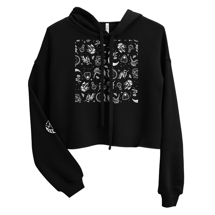 “𝖜𝖎𝖙𝖈𝖍'𝖘 𝖌𝖚𝖎𝖉𝖊” crop hoodie product image (1)
