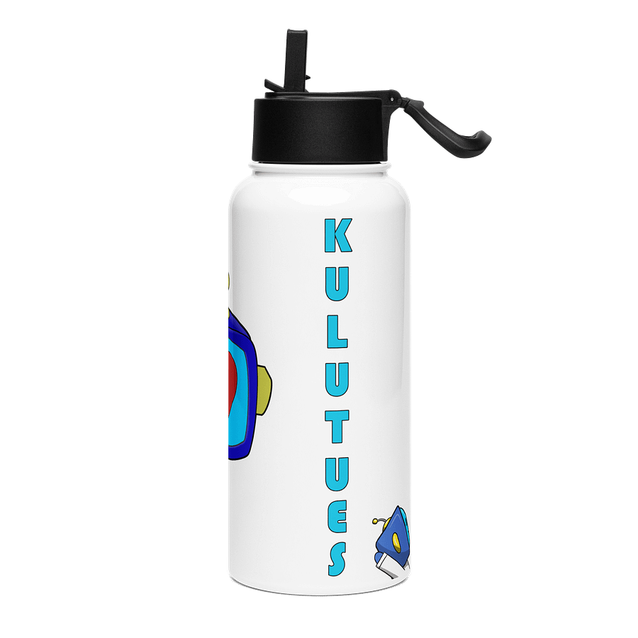 Hydrate! KuluHeart Steel Water Bottle w/ Straw Lid product image (3)