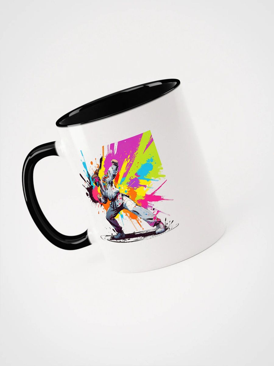 Ceramic Mug with Color Inside ( D_0144_Color Kick Taekwondo Boy of the Streets ) product image (42)