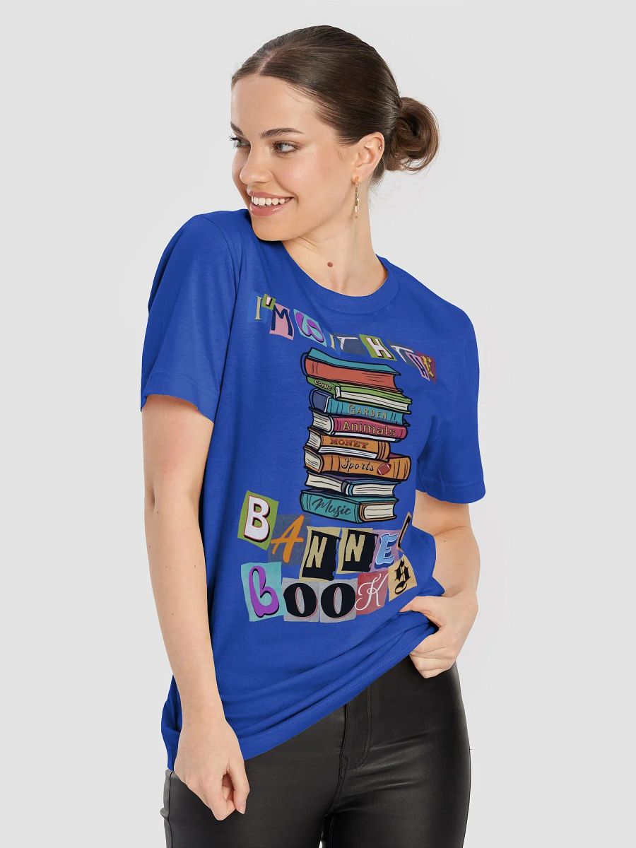 Im With The Banned Books Rebel Reader Tee product image (46)
