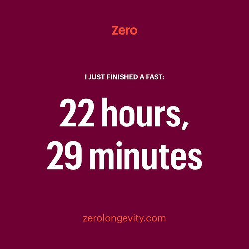 Made it to 22 hours… getting close.